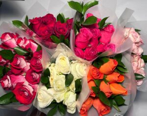 Bouquet 8 rosas - Nacionais